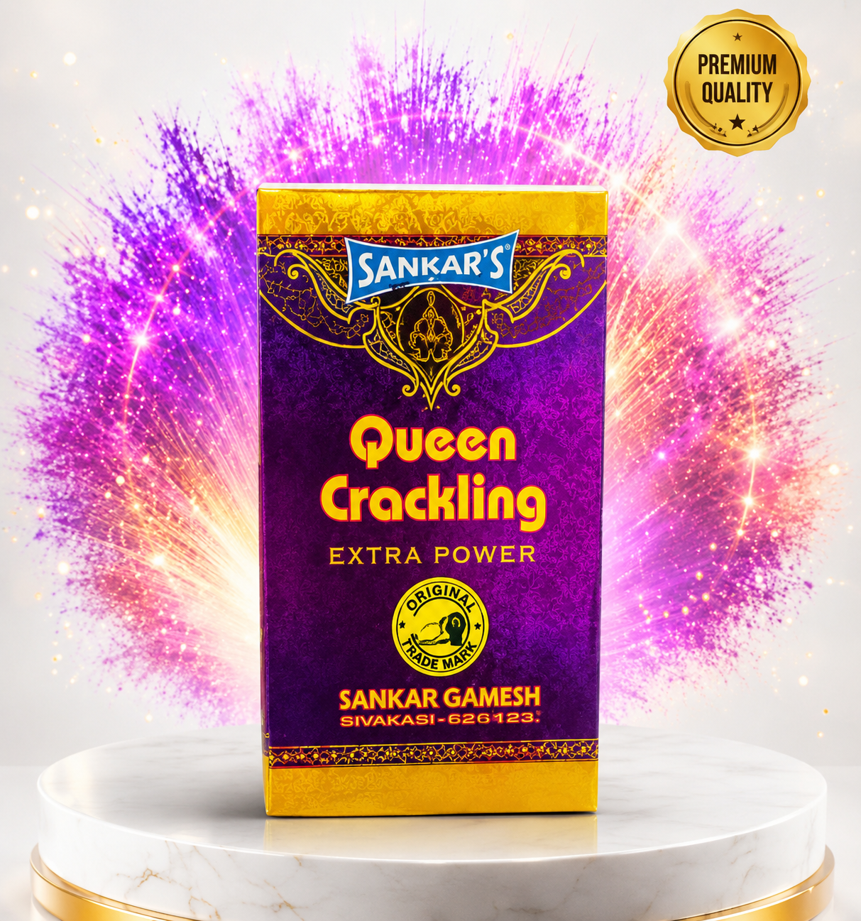 Queen Crackling Extra Power (1 piece) | 1 Box