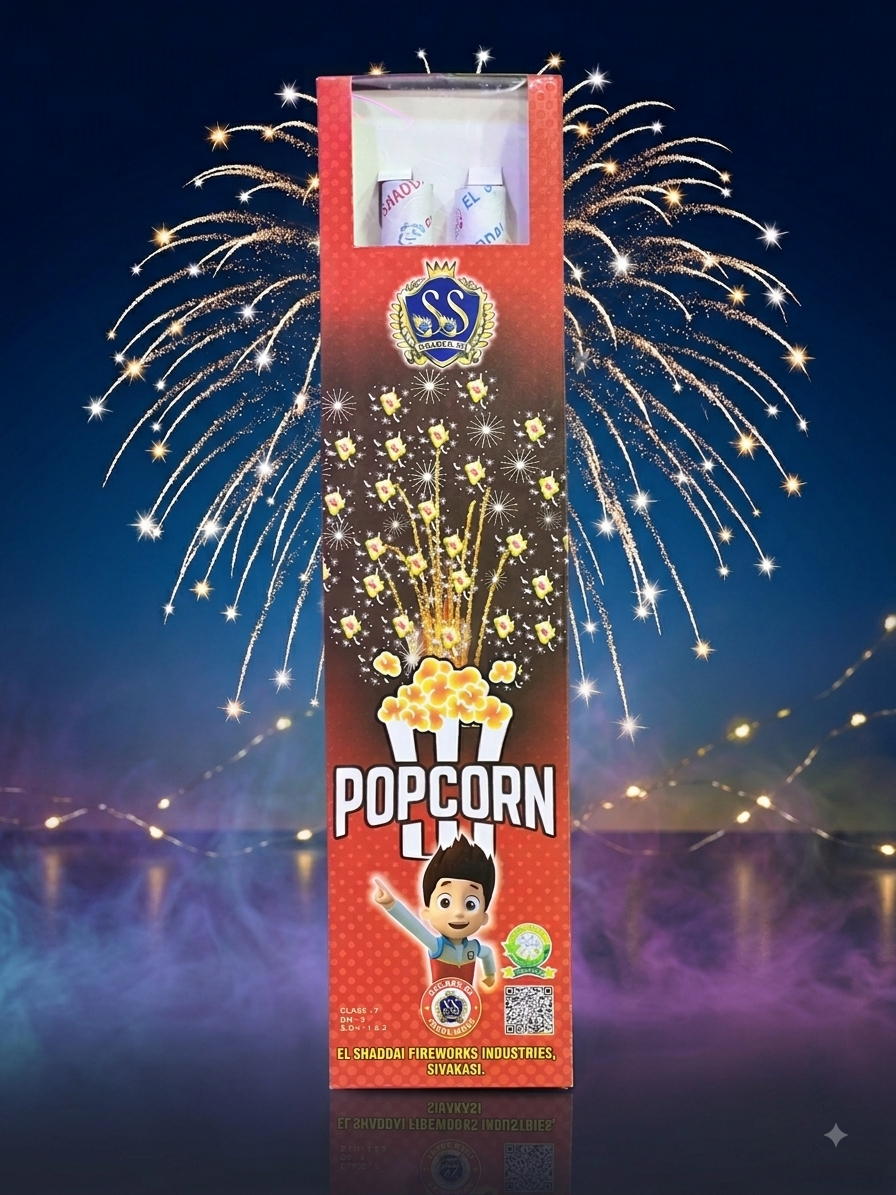 Pop Corn Pencil ( 2 piece ) | 1 Box
