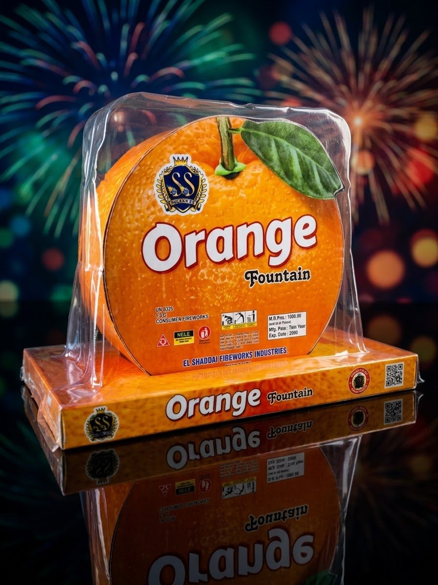 Orange Fountain | 1 piece