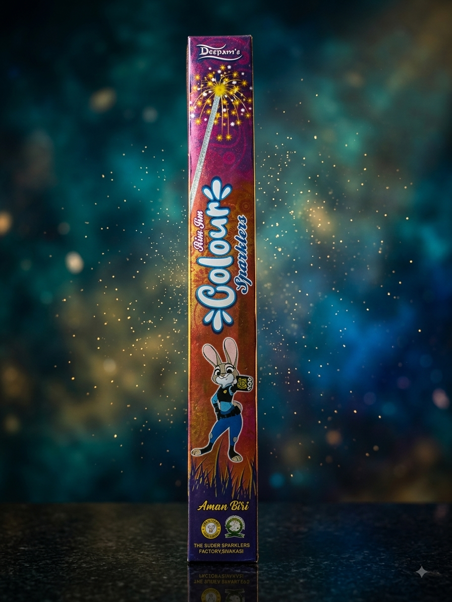30 CM Color Sparklers | 1 Box | 5 Pcs