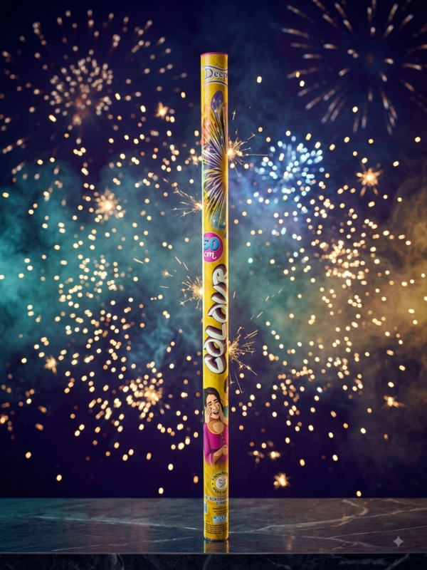 50 CM Color Sparklers | 1 Tube | 5 Pcs