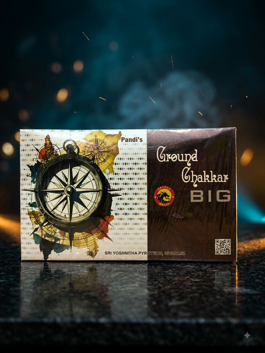 Ground Chakkar big (25 piece) | 1 box
