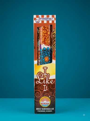 3.5" inch Fancy Pipe (Suriyakala) | 1 Box
